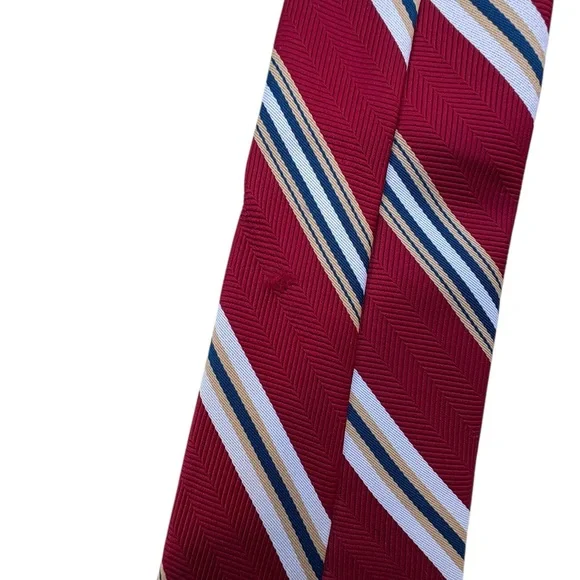 Classic Striped Red Tie